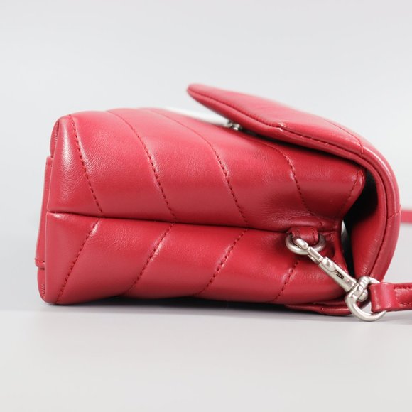 SAINT LAURENT YSL Toy Loulou Rouge - Picture 9 of 16